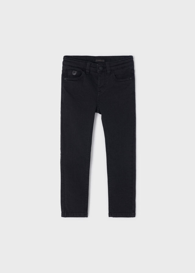 Pantalón Negro Jeans Talla 16 NiÃ±o Jeans Skinny Fit Negro – Tin Marin