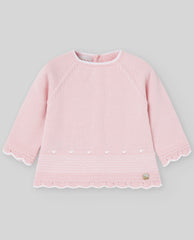 CONJ. JUBON Y POLAINA REGALO FW25 ROSA TIZA