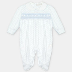 PELELE PIE INTERLOCK AZUL NIÑO YER