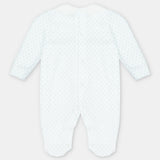 PELELE PIE INTERLOCK AZUL NIÑO YER