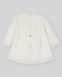 VESTIDO JAQUARD ML C/BRAGA "PAZ"