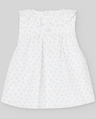 VESTIDO TELA C/NIDO DE ABEJA "EDEN V26"