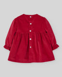 VESTIDO VELVETON "NADAL" ROJO