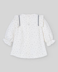 VESTIDO MICROPANA ESTAMPADA M/L "NEVE"