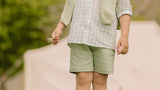 CONJ. SHORT Y CAMISA CUADROS "FRESCURA"