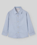 CAMISA NIÑO INFANTIL CUADROS "PONTE" AZUL