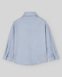 CAMISA NIÑO INFANTIL CUADROS "PONTE" AZUL