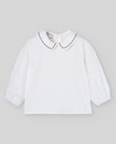CONJ. OVEROL VELVETON C/BLUSA ML "NADAL" VERDE CAZA