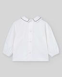 CONJ. OVEROL VELVETON C/BLUSA ML "NADAL" VERDE CAZA