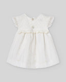 VESTIDO CORTO C/ BRAGA  "PAZ V26" CRUDO