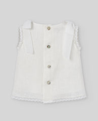 VESTIDO CORTO C/ BRAGA  "ALEGRA"