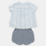 CONJ. CAMISA Y SHORT BOMBACHO "SURREY"