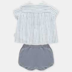 CONJ. CAMISA Y SHORT BOMBACHO "SURREY"