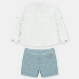 CONJ. CAMISA Y SHORT NIÑO "ALBERTA"