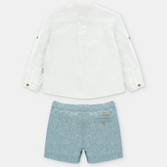 CONJ. CAMISA Y SHORT NIÑO "ALBERTA"