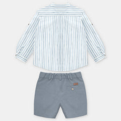 CONJ. CAMISA Y SHORT  NIÑO "SURREY"