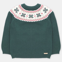 JERSEY PUNTO JACQUARD TINEO VERDE BOTELLA