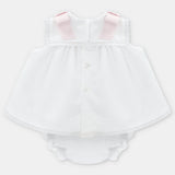 VESTIDO C/BRAGA "MONTREAL" ROSA