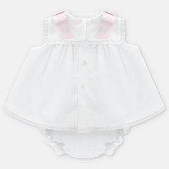 VESTIDO C/BRAGA "MONTREAL" ROSA