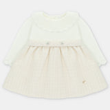 VESTIDO PTO/TELA "DERBY" CRUDO