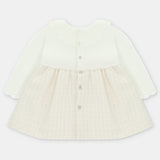 VESTIDO PTO/TELA "DERBY" CRUDO