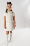 VESTIDO INFANTIL "DERBY" CRUDO