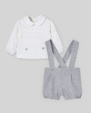 CONJ. OVEROL MICROPANA ESTAMPADO NIÑO "NEVE"