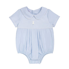 Blue French Knot Bunny Bubble