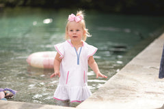 White Ric-Rac Cover-Up