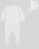 JUBON Y POLAINA  "REGALO V26"  CRUDO