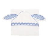 Blue Bunny Hooded Towel