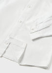 Camisa m/l basica blanca