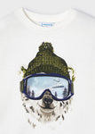 Camiseta lenticulasr oso ski nata