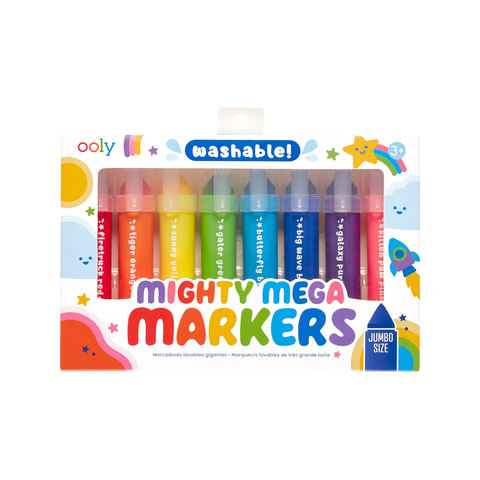 Mighty Mega Markers (Lavables)