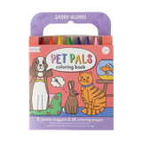 Set Libro para Colorear + Crayones "Mascotas"