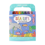 Set Libro para Colorear + Crayones "Vida Marina"