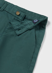 Pantalon chino basico jade