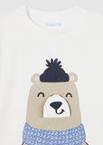 Camiseta m/l play oso nata