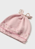 Conj. Polaina tricot con gorro sugar