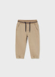 Pantalon jogger soft almendra