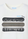 Camiseta m/l lenticular hd snow peaks