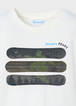 Camiseta m/l lenticular hd snow peaks