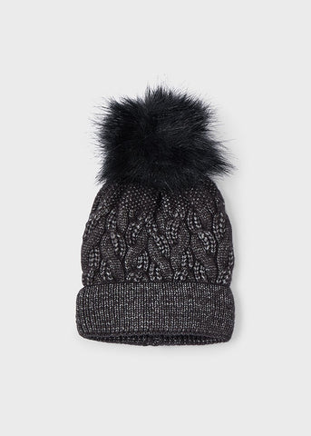 Gorro tricot antracita