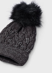 Gorro tricot antracita