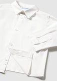 Camisa m/l basica blanca