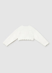 Rebeca tricot basico crudo