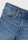 Jeans slim fit azul medio