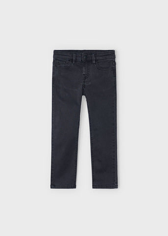 Jeans slim fit basico negro
