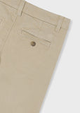 Pantalon chino basico beige