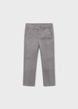 Pantalon chino basico gris